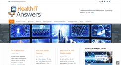 Desktop Screenshot of healthitanswers.net